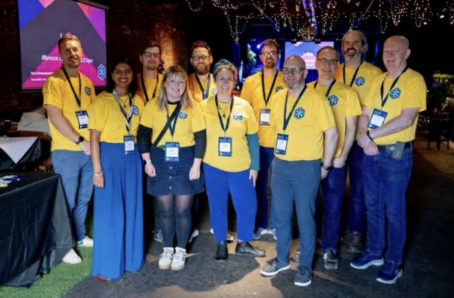 GovDev North volunteers at Tapyard in Newcastle